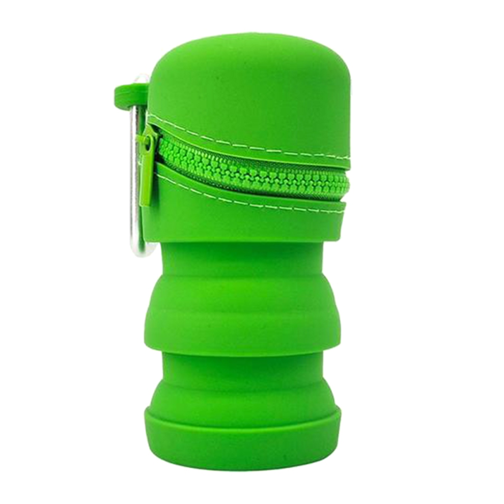 Fly Fishing Fly Box Foldable Silicone with Zipper Portable Green-image-OPC-PHYT7HJ-NEW