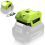 Battery Adapter for 40V Electric Tool Li-Ion Battery LED Light 4