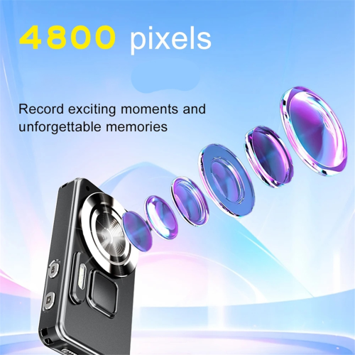 Digital Kid Camcorder 2000mAh Long Battery Life 48MP 1080P Filter 16x 1