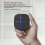 Portable Waterproof Bluetooth Shower Speaker with Suction Cup 7