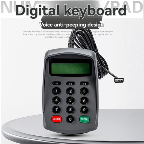 USB Numeric Password Keypad Programmable Encryption Pin Pad 2
