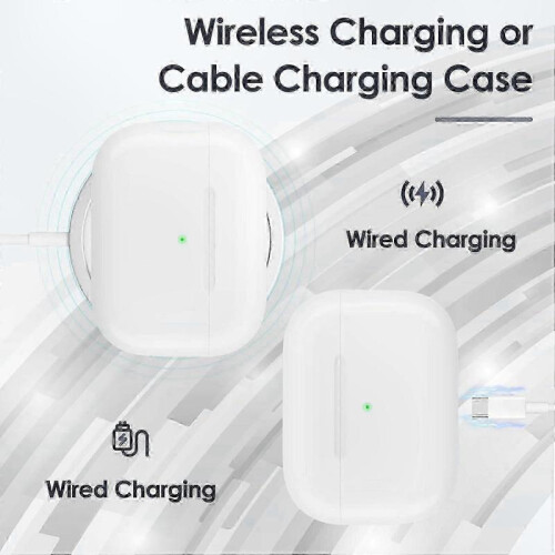 Wireless Charging Case for AirPods Pro 2nd Gen, Replacement with Bluetooth Sync Button Support 2