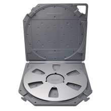 10in 6-Hole Empty Takeup Reel with Empty Take Up Reels Storage Box A
