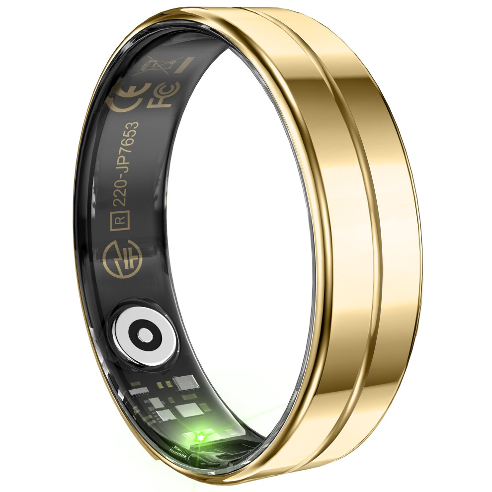 Smart Ring for Men Women Health Ring Heart Rate Monitor Blo-Oxy Monitor Fitness Tracker
