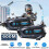 (Hard Mic, Multicolor) D3X For Motorcycle Helmet Bluetooth-compatible Headset 600m Half Duplex Intercom System 4