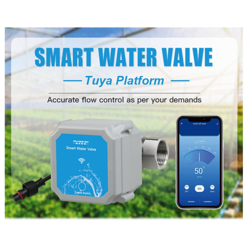 Tuya Wifi Intelligent Water Ball Valve Automation Voice Control,A 2
