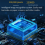 2D Barcode Scanner Desktop Omnidirectional Automatic 1D 2D 3
