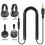 (B) ATH M50X M40X Replacement Headphone Cable with Pull Resistance 5