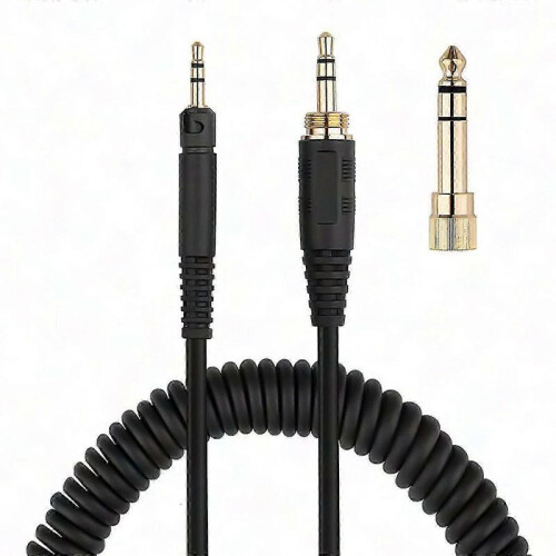 (B) ATH M50X M40X Replacement Headphone Cable with Pull Resistance 2