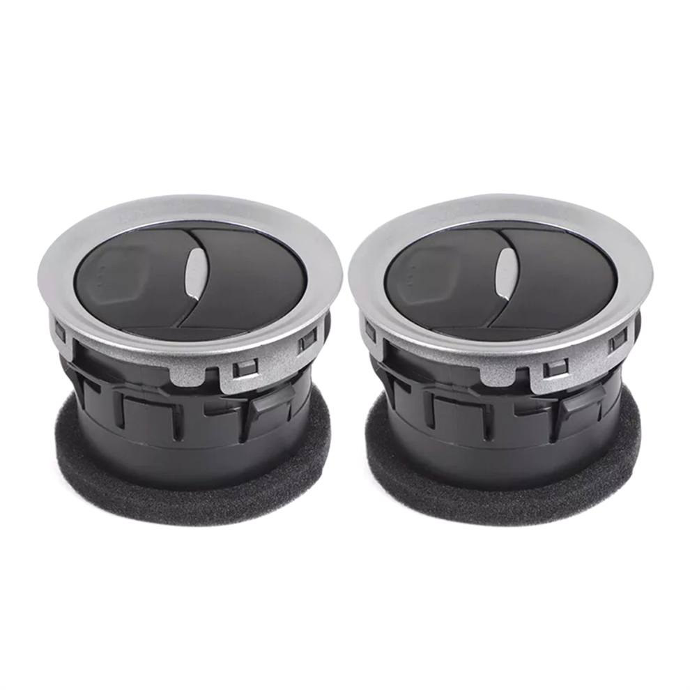 2Pcs Air-Conditioning Outlet Air Vent Grille Diffuser For Black 4853968583568