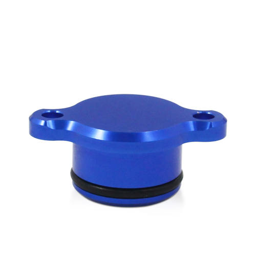 Oil Injection Pump Delete Block Off Plug for PW50 PW80 Blue 2