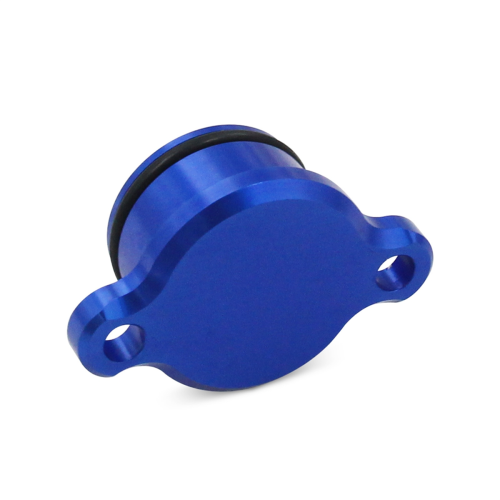 Oil Injection Pump Delete Block Off Plug for PW50 PW80 Blue 1