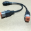 Do motocykla 6Pin 4Pin do adaptera OBD2 16PIN 5