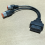 Do motocykla 6Pin 4Pin do adaptera OBD2 16PIN 3