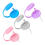 4 Pcs Silicone Soda Can Lids with Straw, Can Lids with Handle 1