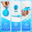 4 Pcs Silicone Soda Can Lids with Straw, Can Lids with Handle 5