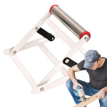 Cutting Machine Support Rack Height Adjustable Long Material Support Frame Power Tool Stands Angle Grinder Holder for Cutting
