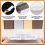 100 Pcs Wood Shelf Label Holders Clear Plastic Price Tag 4
