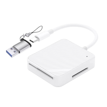 Multi-Function Phone OTG 4 in 1 Card Reader Read Simultaneously