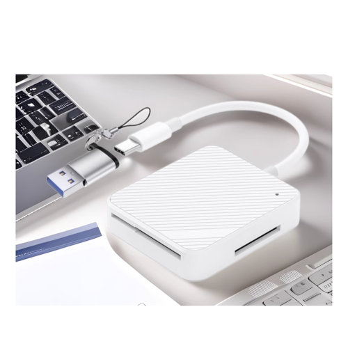 Multi-Function Phone OTG 4 in 1 Card Reader Read Simultaneously 1