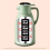Thermal Kettle Household Digital Display Coffee Blue 2L 3