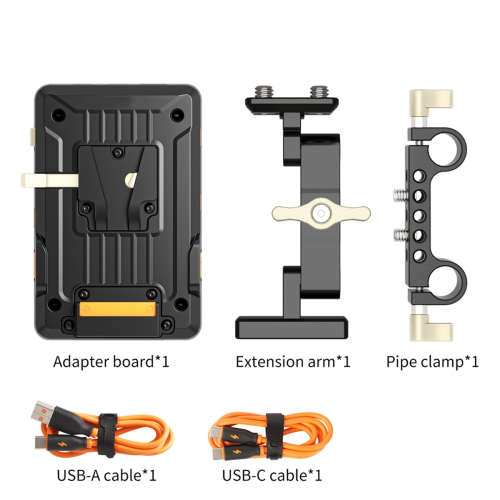 VP1 V-Mount Plate, Standard V Battery V-Lock Plate Adapter 1