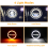 Motorcycle 7 Inch LED Headlight with Angel Eyes Ring 5