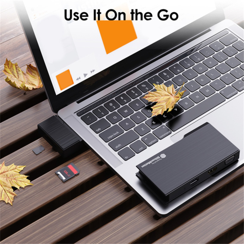 1080P USB3.0 -Compatible Portable Docking Station Multiport 1