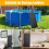 Bunk Bed Ladder Pads Ladder Guard Pad Step Covers with Safety Buckles 5