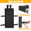 Bunk Bed Ladder Pads Ladder Guard Pad Step Covers with Safety Buckles 6