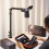 ZJ02 Camera Desk Mount Extendable 65cm Arm, 4.8cm C-Clamp 5