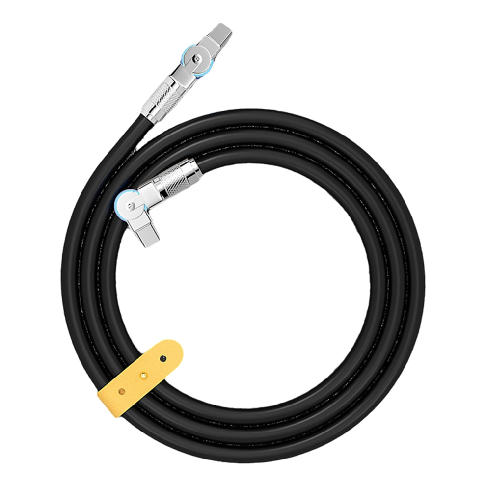 Type-C To Type-C 180 Swivel Double Elbow Mech Data Cable 1M 4853968508042