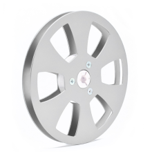 5 Inch Empty Reel for Reel to Reel Tape Recorders Silver