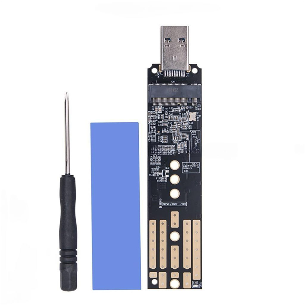 Ssd Enclosure M.2 For Nvme Ngff To Usb3.1 Conveter M2 Ssdcase Adapter 4853968509292