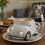 Shaped Coffee Mug Heat Resist Funny Coffee Cup White 6