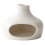 Elegant Ceramic Burner with Chimney White 1