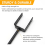 Rainwater Downspout Bracket - Rust-Proof Anchor for Pipe Support 2