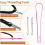 12 Pcs Drawstring Cord, Draw String with Threader Tool 4