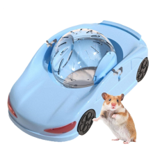 Silent Fitness Wheel Toy Vehicle for Small Pets, Blue