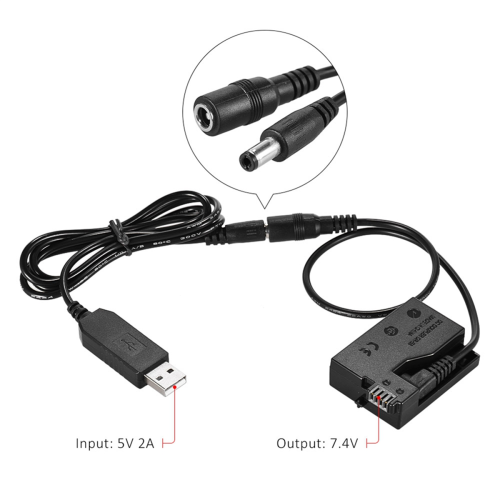 -E8 Dummy Battery for LP-E8 for 550D 650D 700D DSLR Cam 1