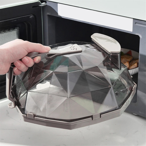 Microwave Food Cover with Handle and Water Storage Box 1