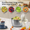 Stainless Steel Salad Lettuce Spinner with Lid, Basin, Drain Frame 4