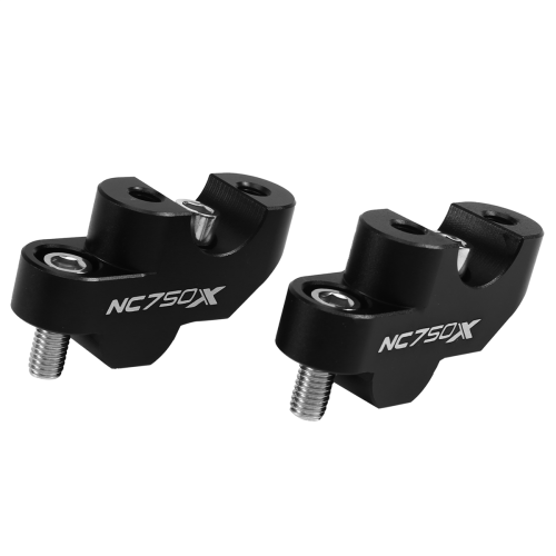1Pair for NC750X Aluminum Handlebar Heightening Riser Bar Clamp 1
