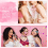 24 Pcs Pink Bow Straws Bulk Reusable Plastic Spiral Drinking Straw 5