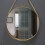 Bathroom Wall Mounted Mirror, Round Square Mirror, Nordic Iron Wall Mounted Mirror, Gold 3