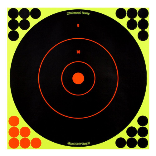 12 Inch Bullseye Targets  Multi Pack with Pasters