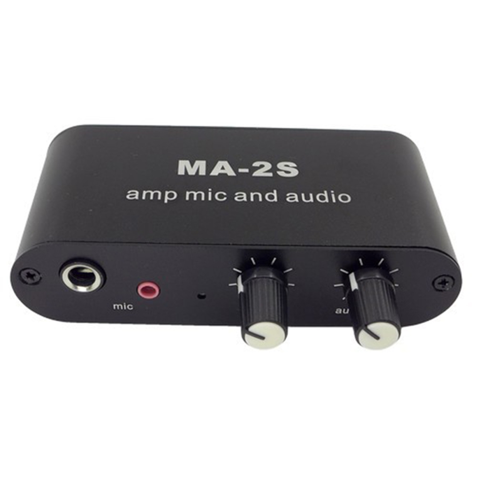 Ma-2S Microphone Music Mixed Preamplifier Dc5-12V 5.5X2.1mm (Eu) 4853968521164
