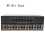 8 in 2 Out 8 Way AV Switcher 3 Video L/R Audio Switch Box 6
