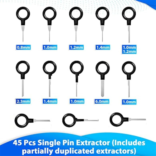 Terminal Removal Tool Kit 139 Pcs Depinning Tool Electrical Connector 1