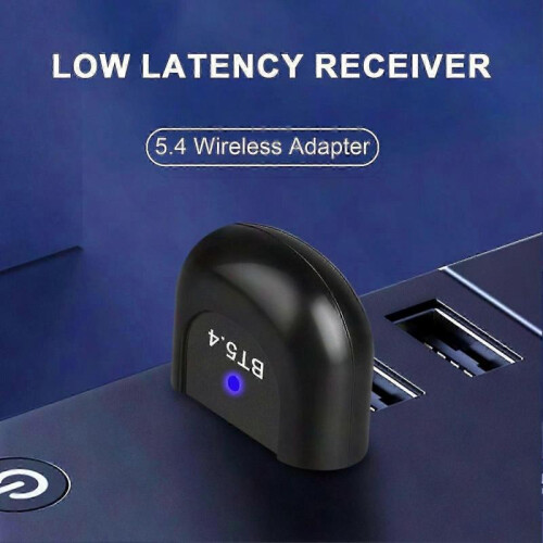 Wireless Bluetooth 5.4 Adapter for Windows 11/10/8.1 PC Laptop - Plug & Play, Anti-Interference 1